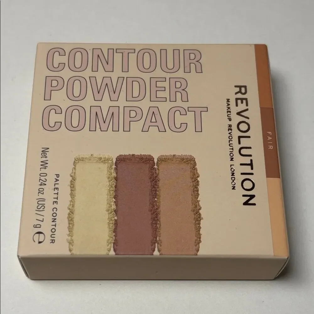 Makeup Revolution London Contour Powder Compact - Fair Shades- CONTOUR PALETTE